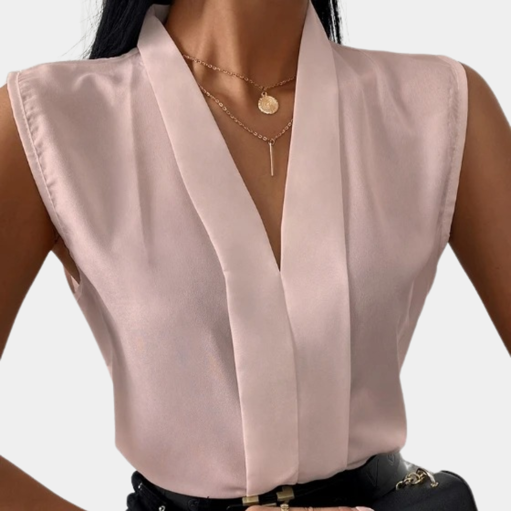 Buckingham® | Blouse With V-Neck For Women