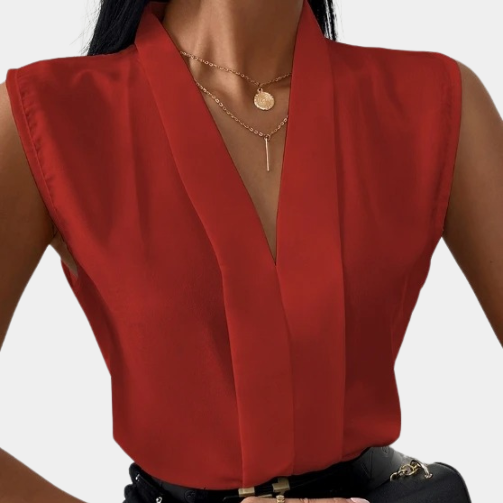 Buckingham® | Blouse With V-Neck For Women