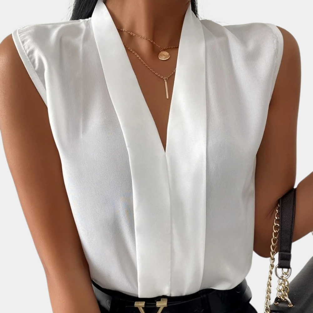 Buckingham® | Blouse With V-Neck For Women