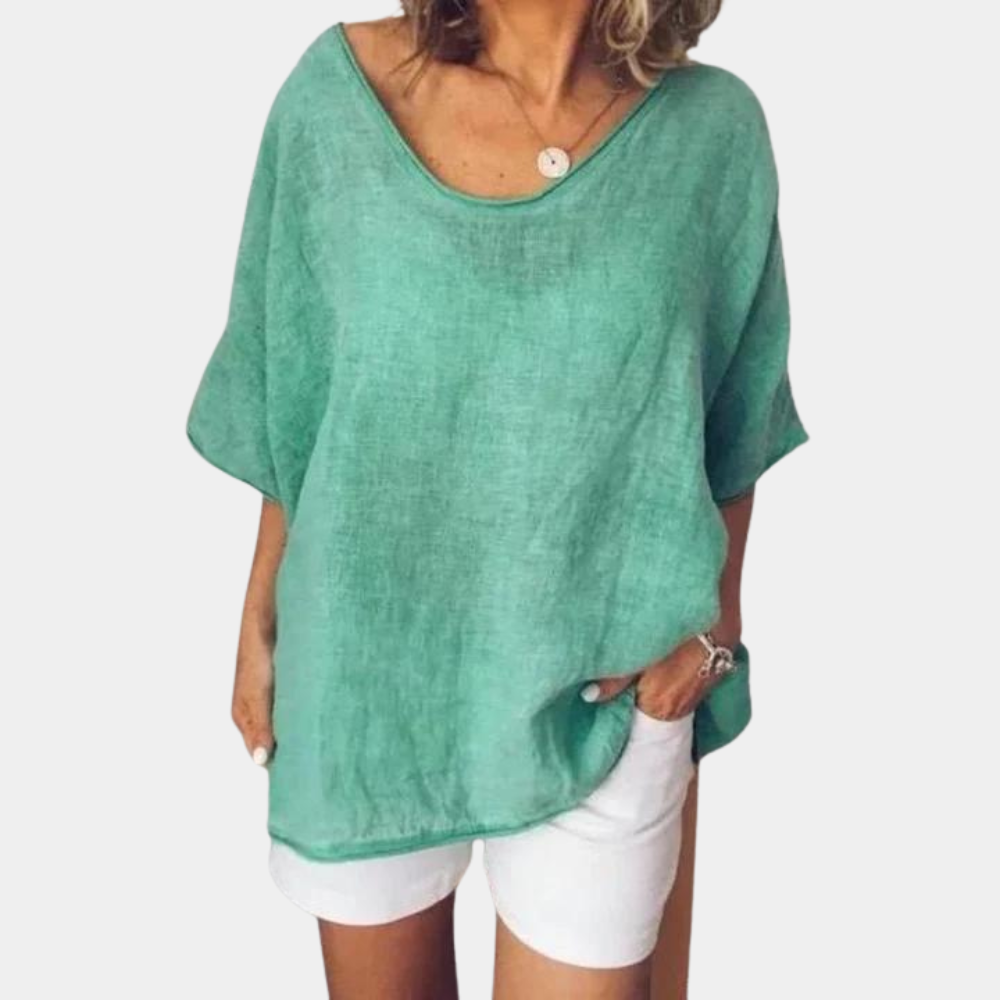 Catherine® | Elegant and spacious feminine t-shirt for optimal comfort