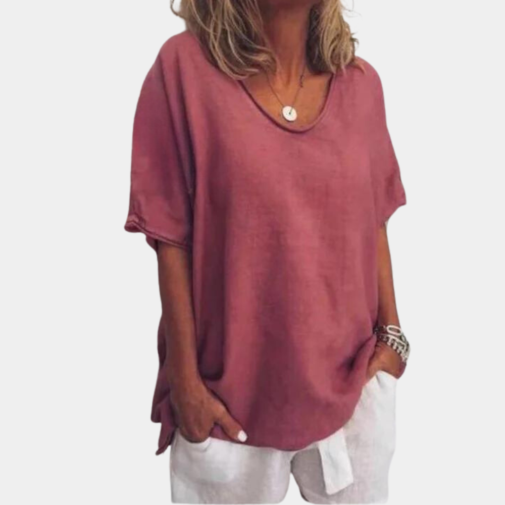 Catherine® | Elegant and spacious feminine t-shirt for optimal comfort