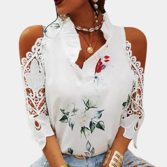 Brissel® | Women'S Blouse With Floral Design