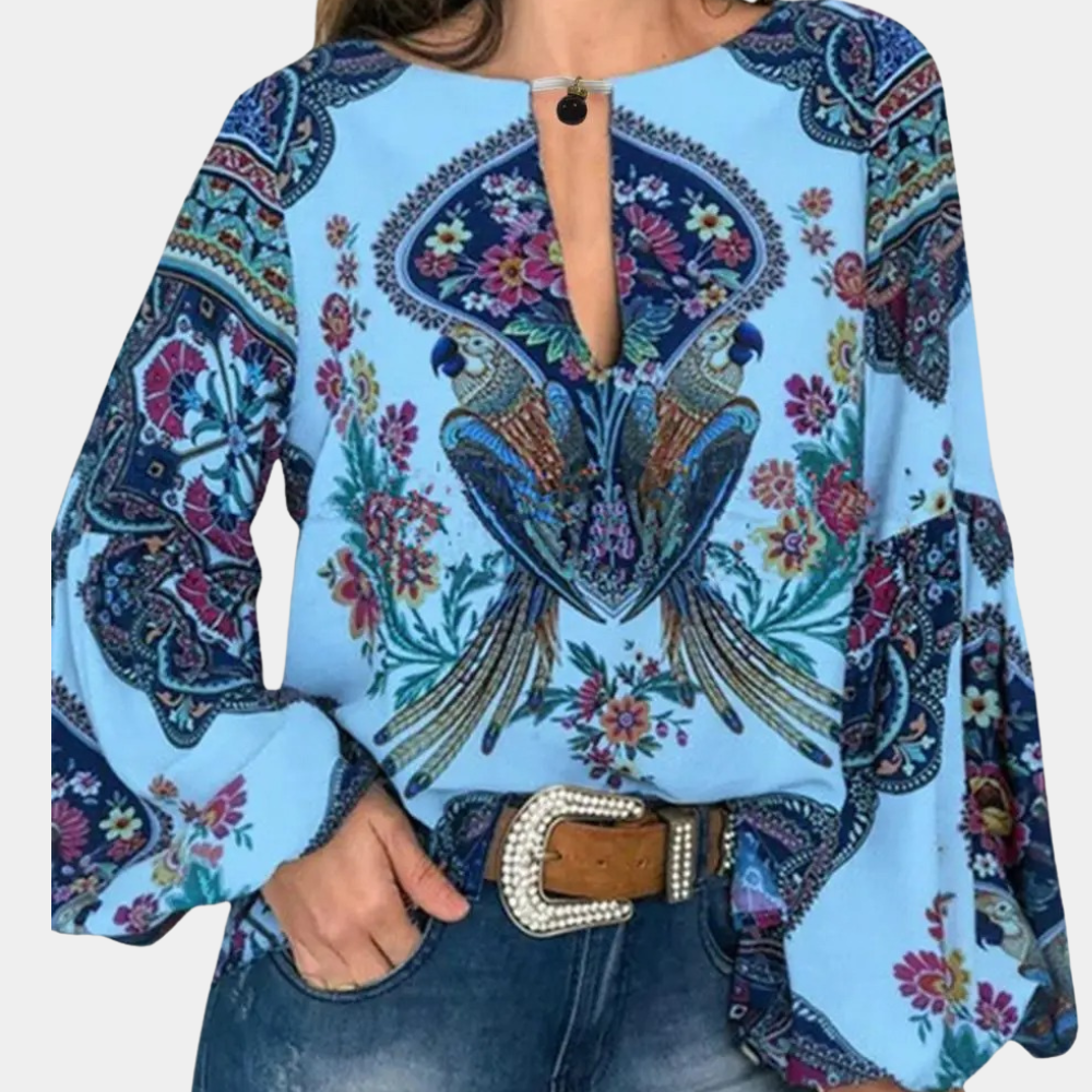 Britneii® | Trendy Blouse With A Unique Print