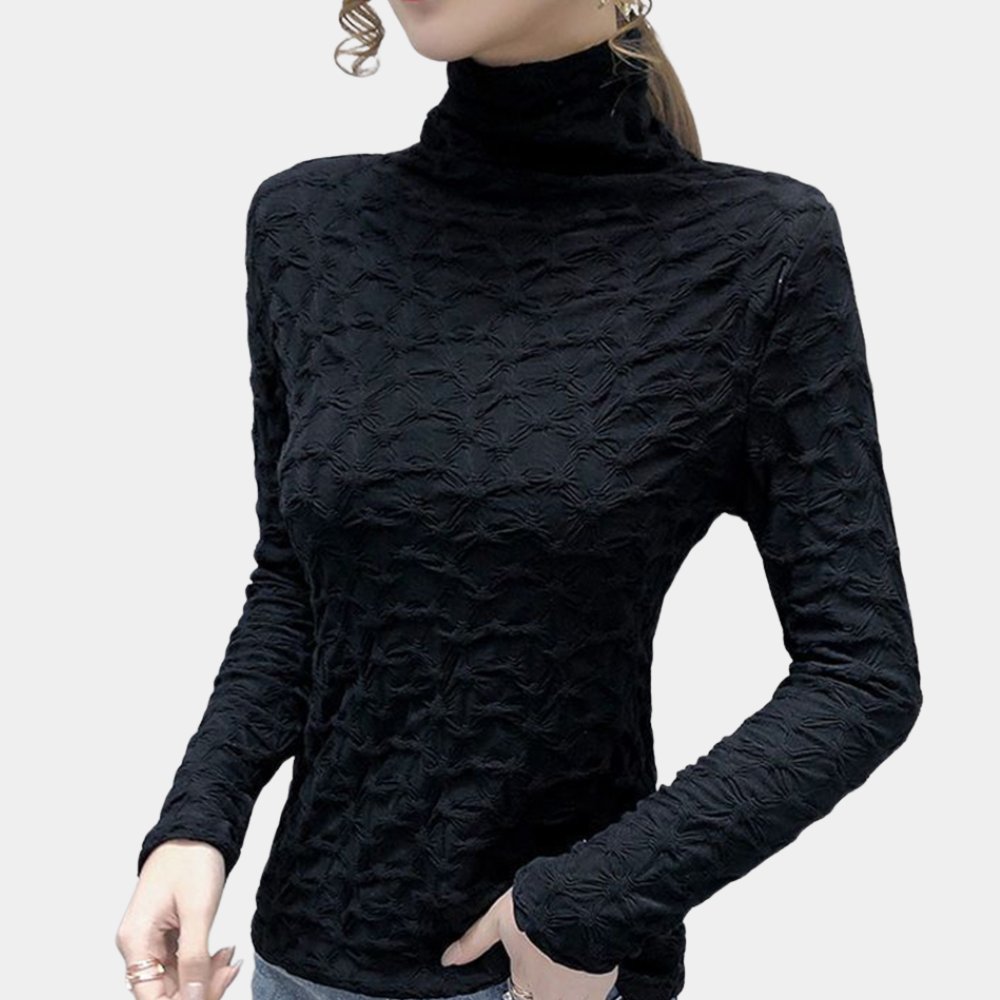 Brunilda® | Elegant Women'S Blouse With A High Neckline