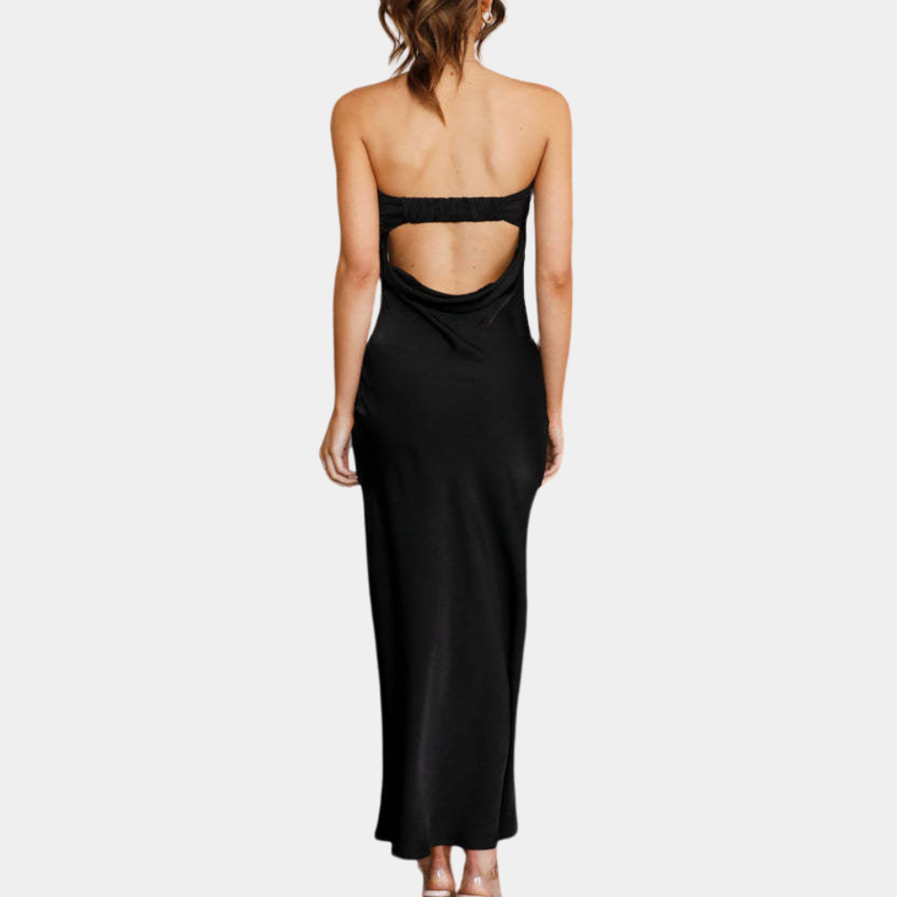 Courtney | Elegant Strapless Long Dress