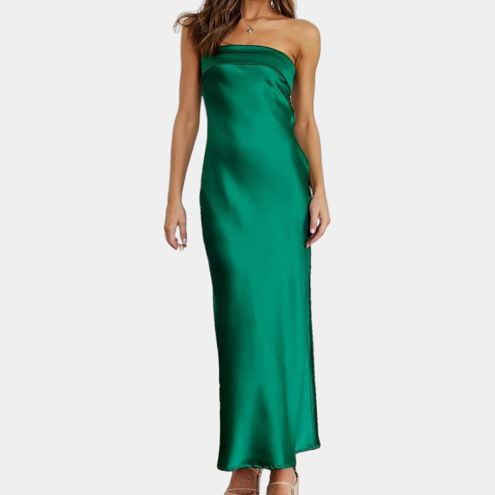 Courtney | Elegant Strapless Long Dress