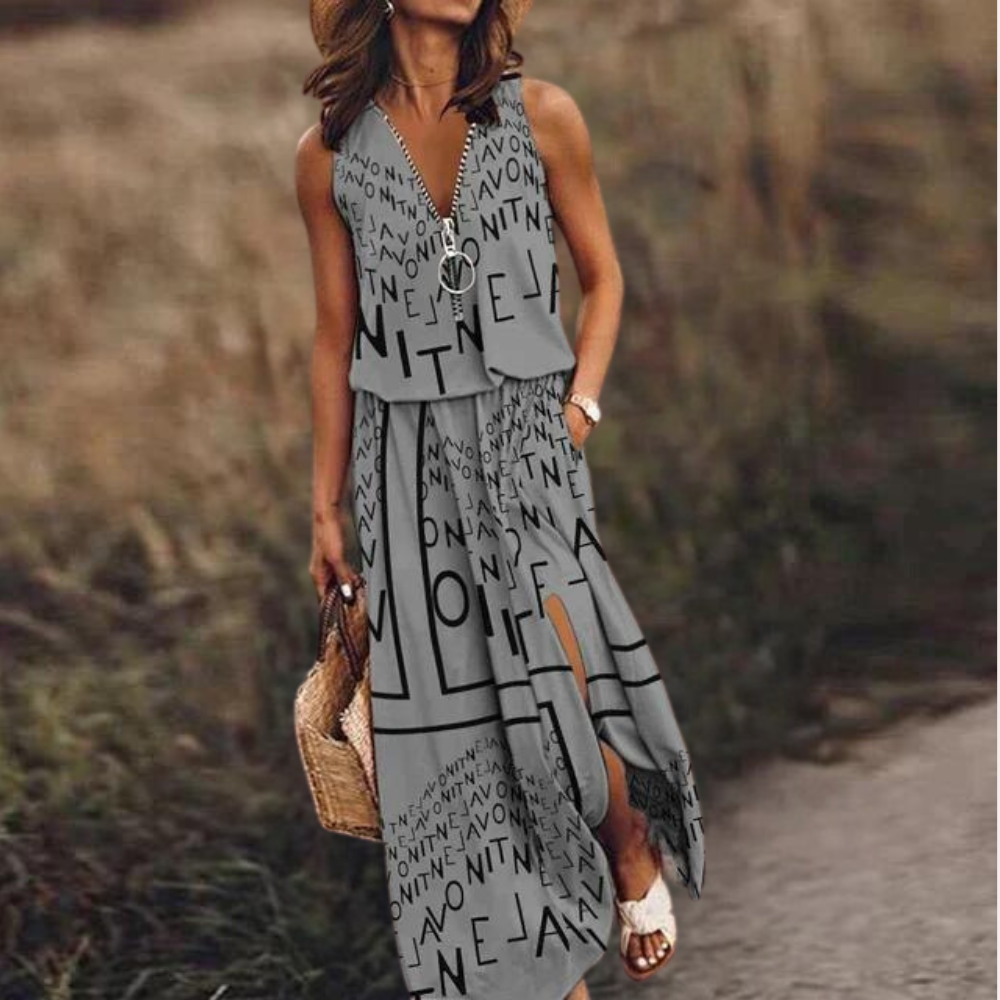 Aurelia® | Elegant printed dress for women