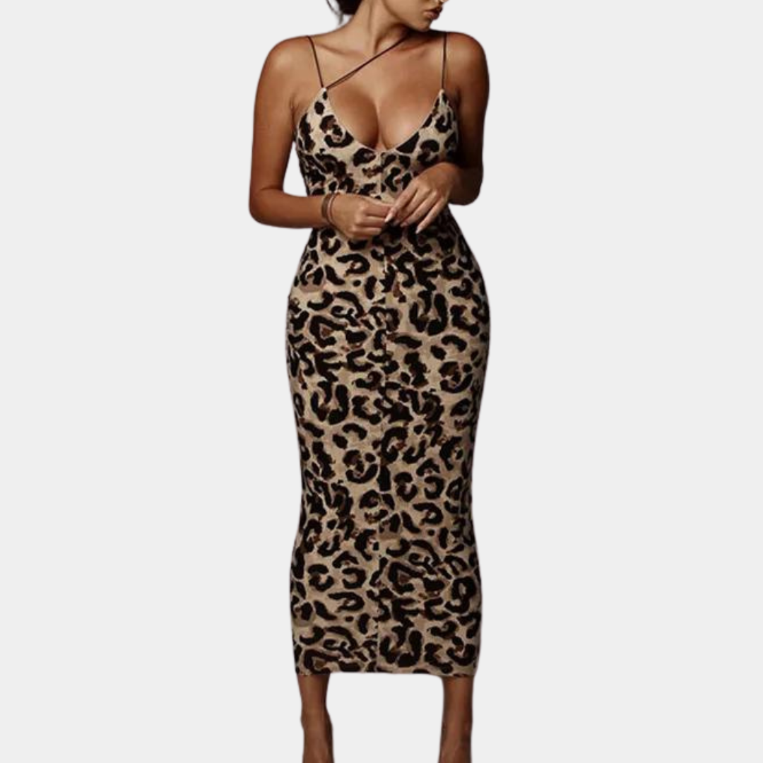 Alexandra® | Stylish women's dress with animal print