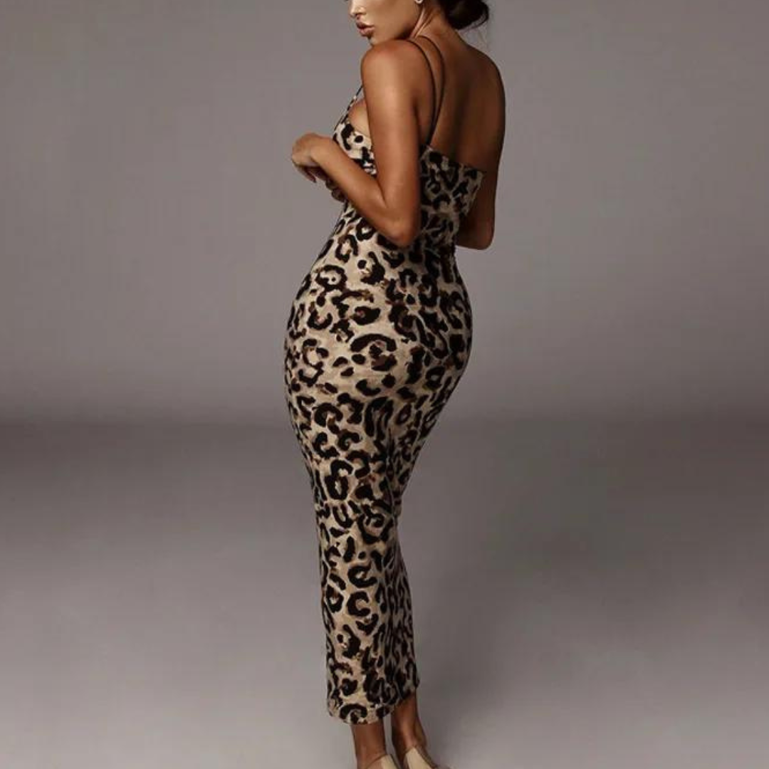 Alexandra® | Stylish women's dress with animal print