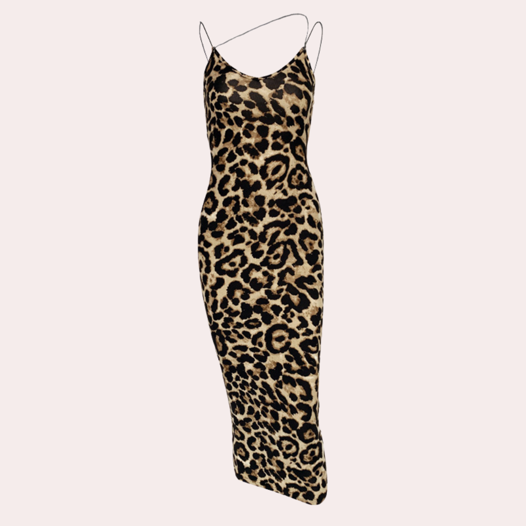 Alexandra® | Stylish women's dress with animal print