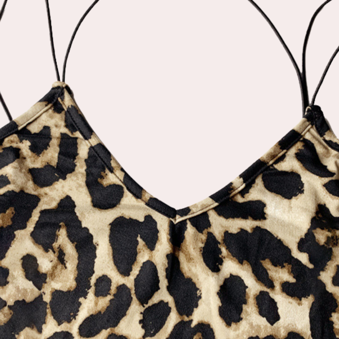 Alexandra® | Stylish women's dress with animal print