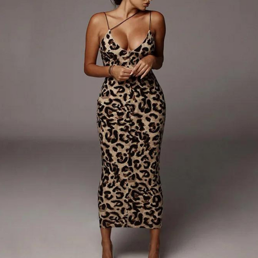 Alexandra® | Stylish women's dress with animal print