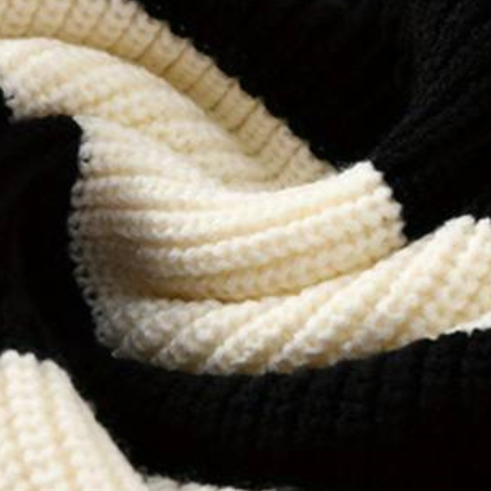 Elena® | Stylish color block sweater for men
