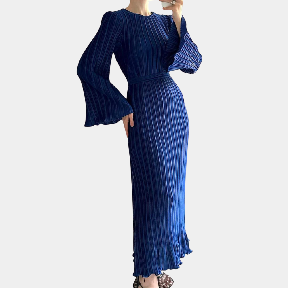 Constance® | Timeless pleated maxi dress for women