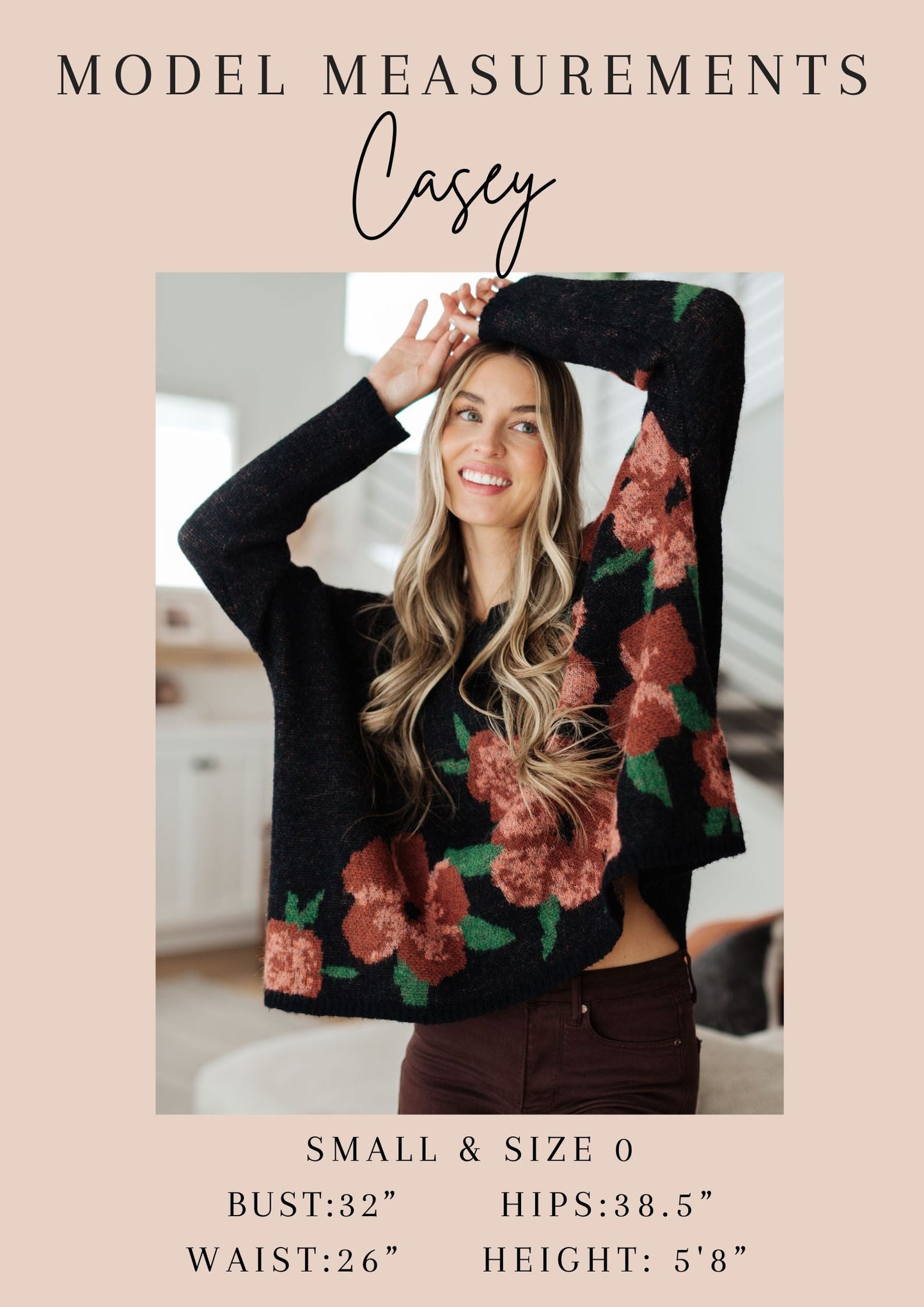 Beata® | V-neck sweater with front seam in deep camel