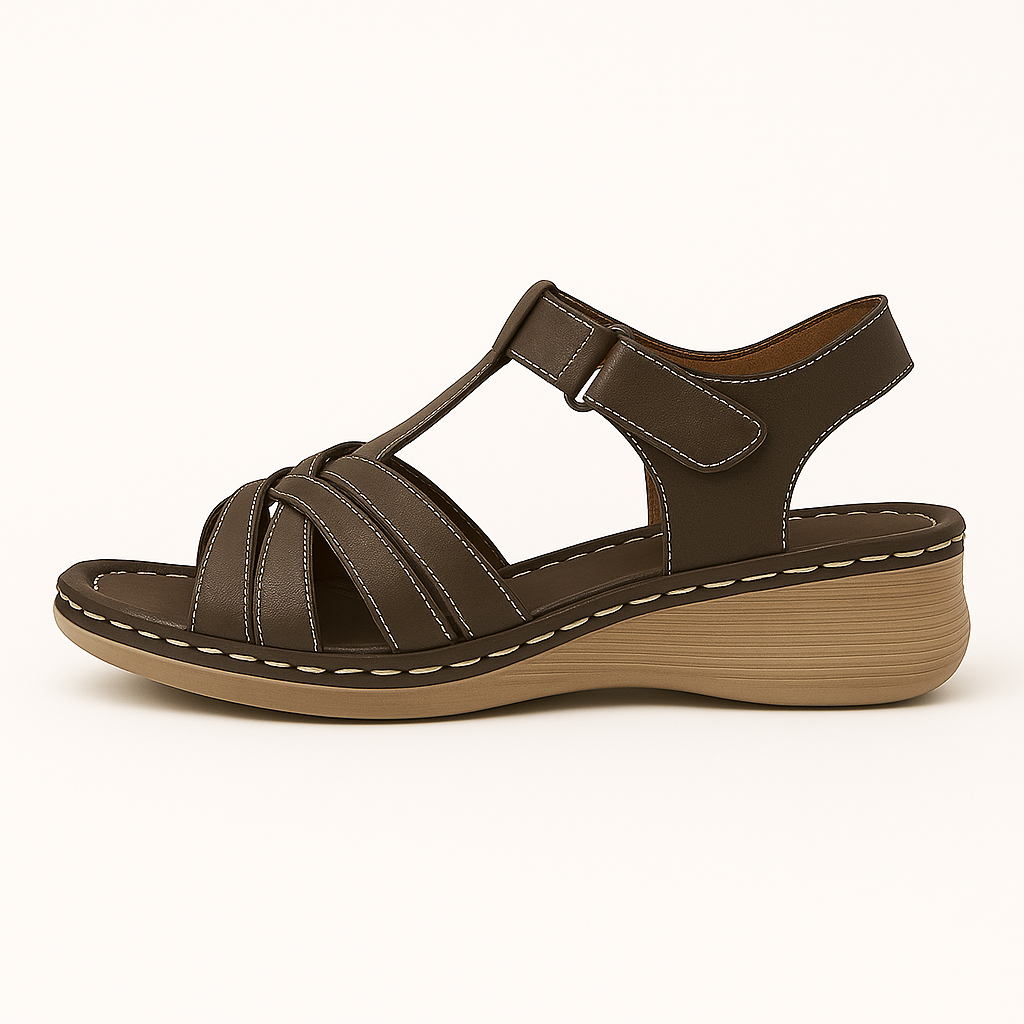 Diana | Orthopedic Women's Sandals with Wedge Heel and Straps