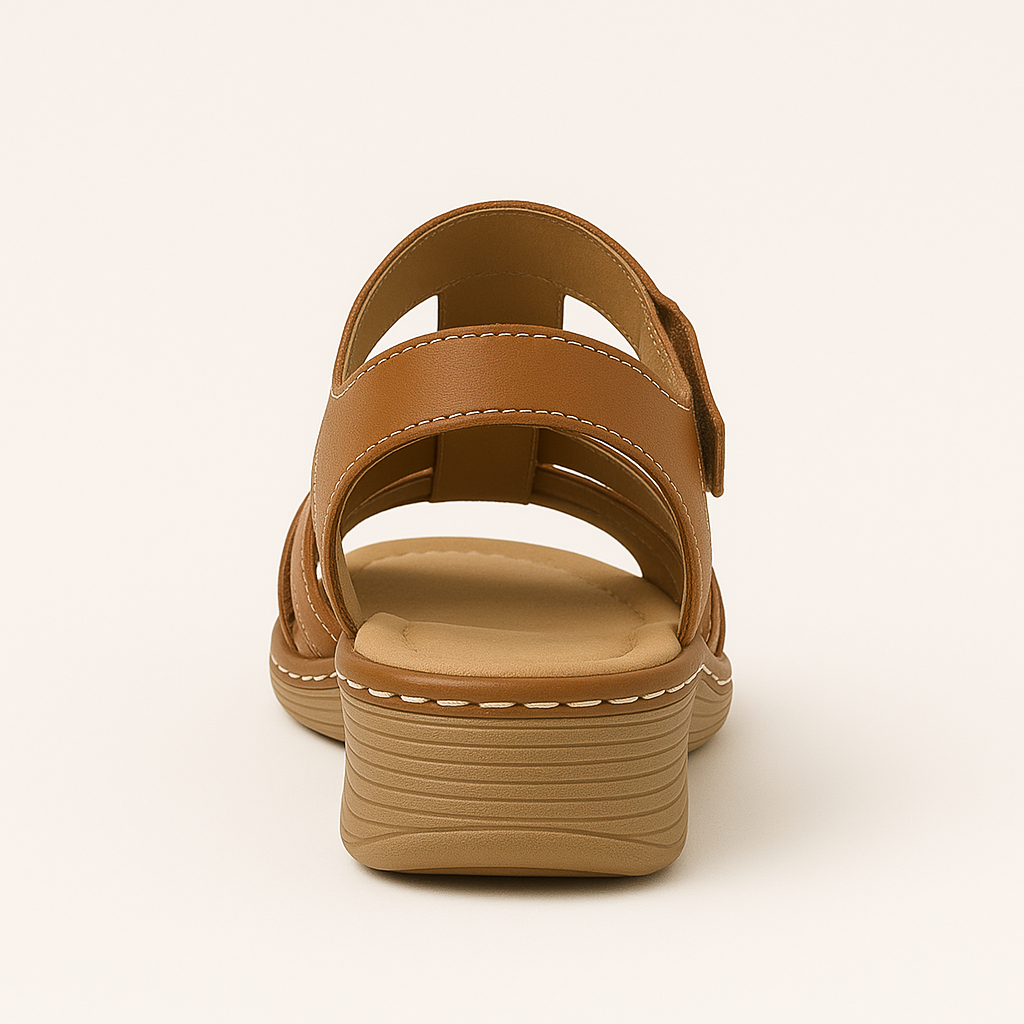Diana | Orthopedic Women's Sandals with Wedge Heel and Straps