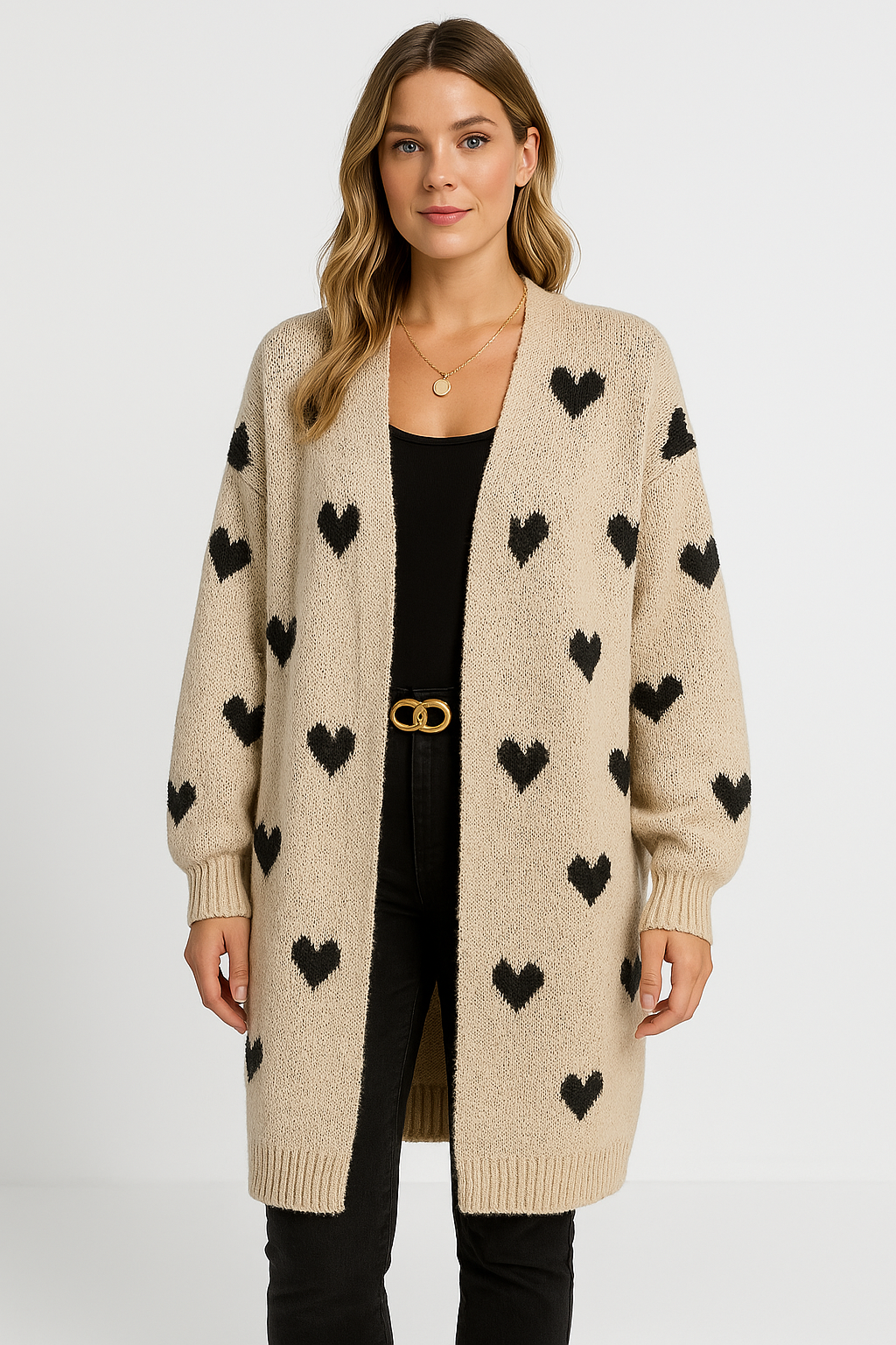 Crystal | Women's Oversized Long Cardigan