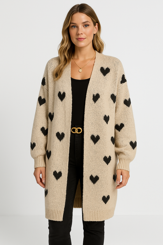 Crystal | Women's Oversized Long Cardigan