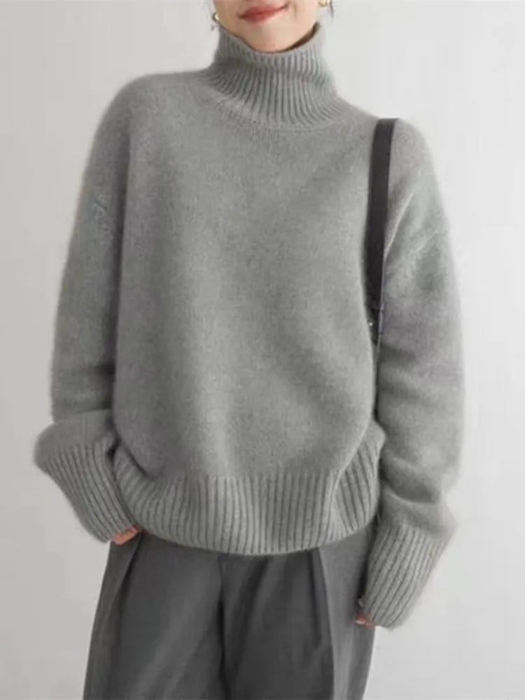 Camila® | Luxe Cashmere Turtleneck