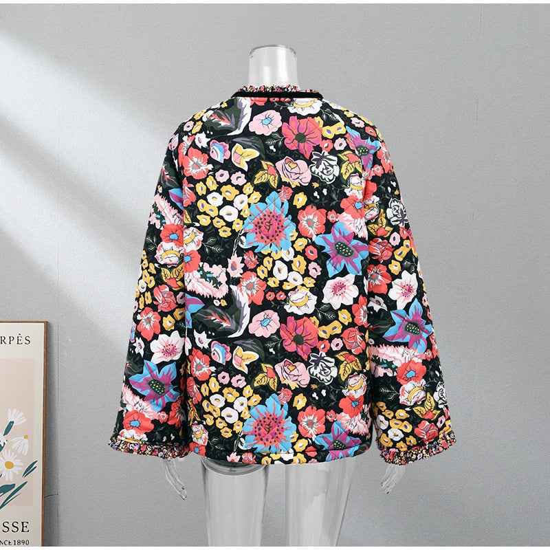 Ayla® | Colorful, stylish autumn coat with handmade details