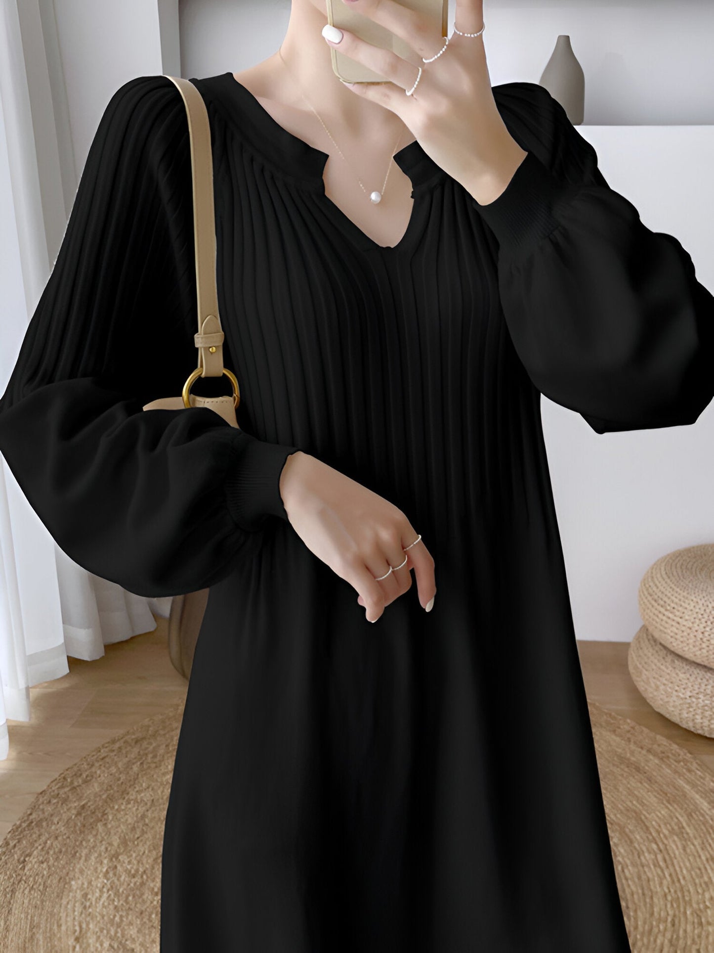 Alba® | Knitted Autumn And Winter Dress For Women