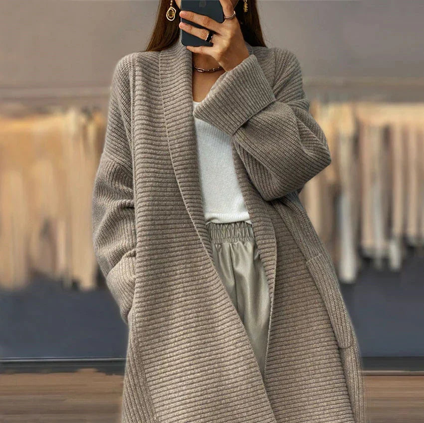 Elke® | Thick plain jacket