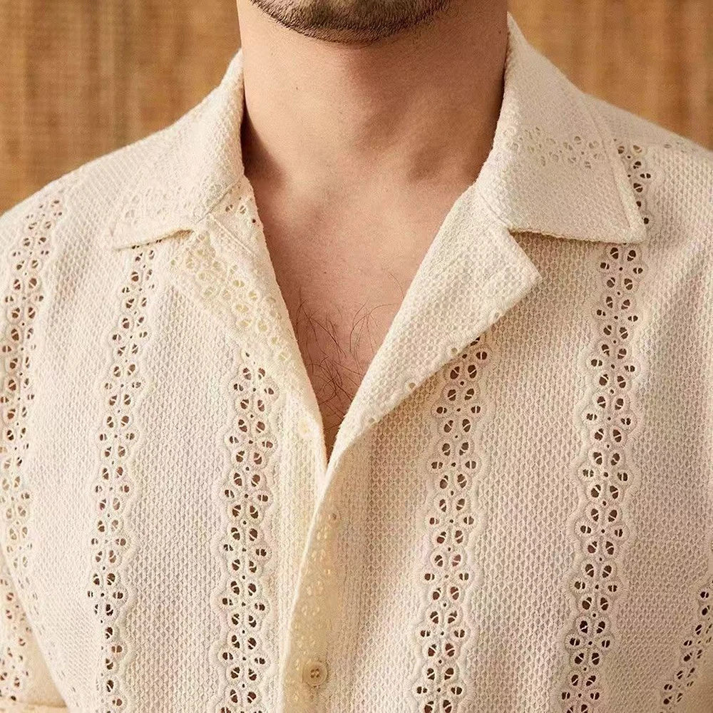 Joel | Lightweight Cotton Men's Knit Shirt