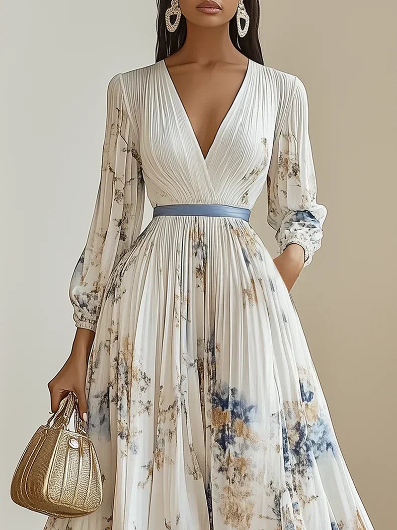 Abigail | Timeless Floral Elegant Dress