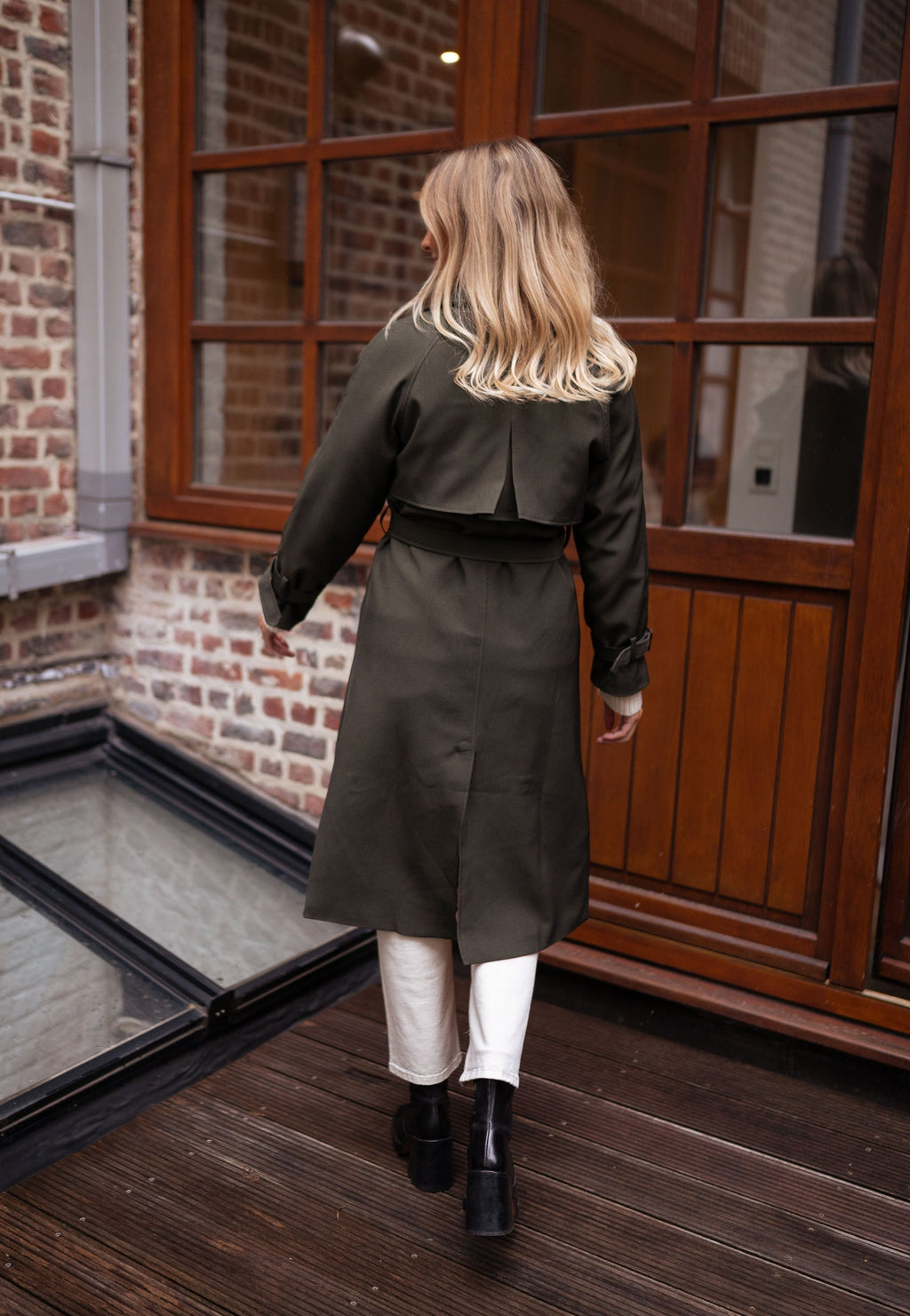 Krista | Women's Double-Breasted Long Coat