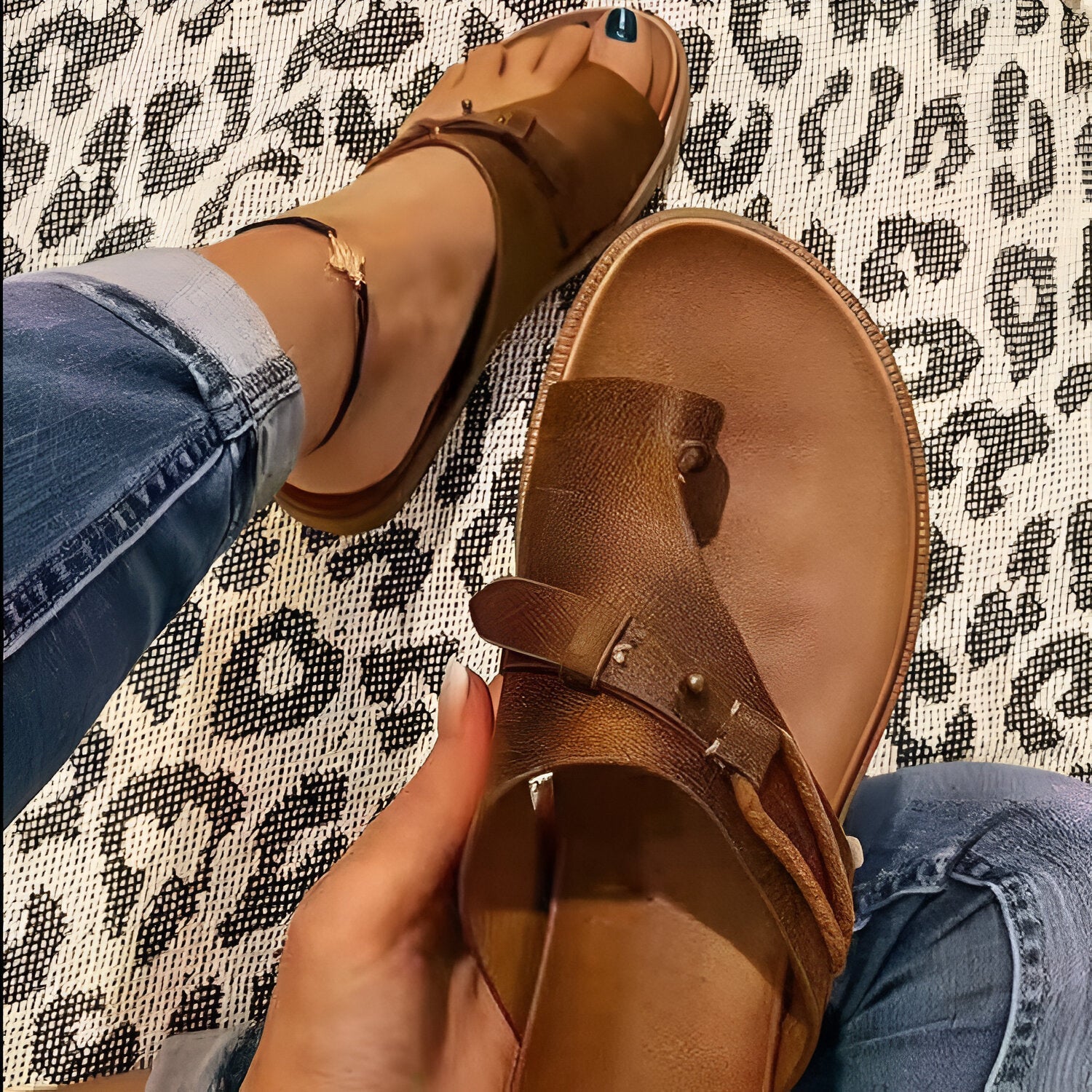 Janine | Comfortable Adjustable Straps Lightweight Sandals