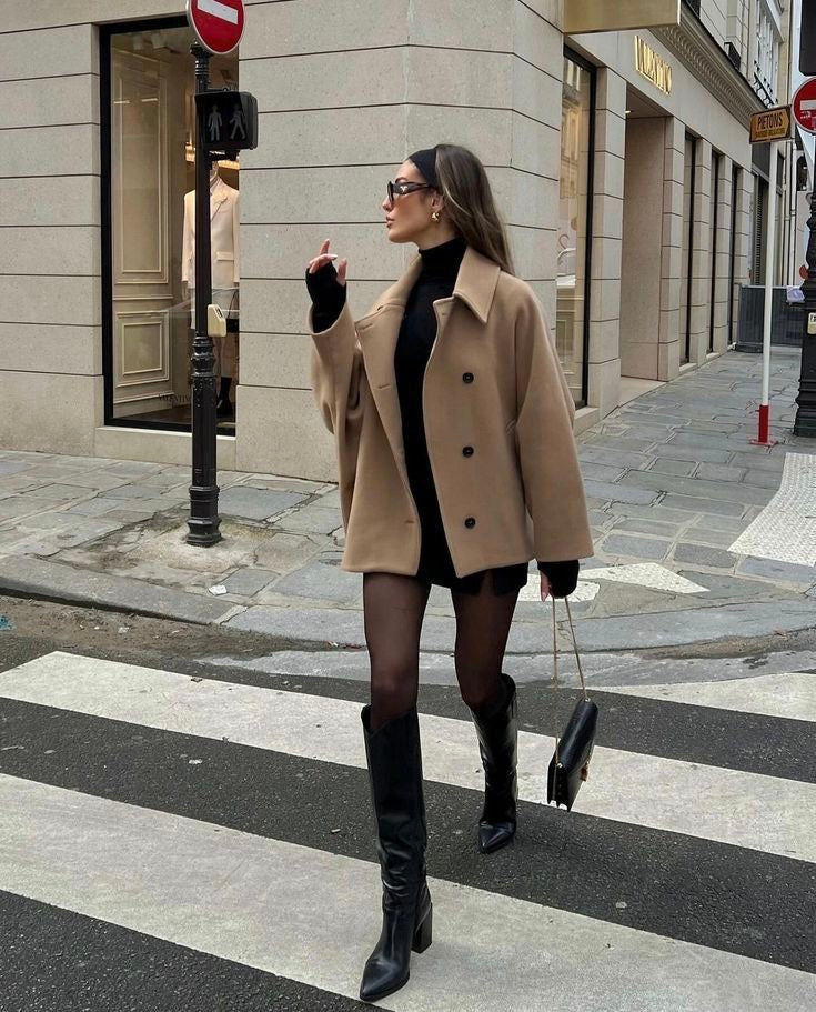 Alma | Women's Oversized Jacket Wool Trendy