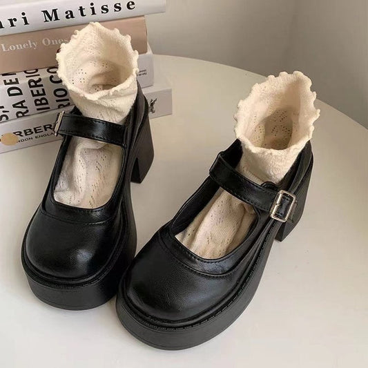 Anita | -quality upper block heel