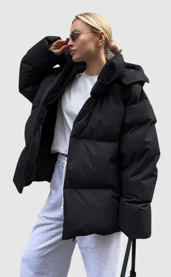 Caridad | Women's Puffer Jacket Modern Design Warmth