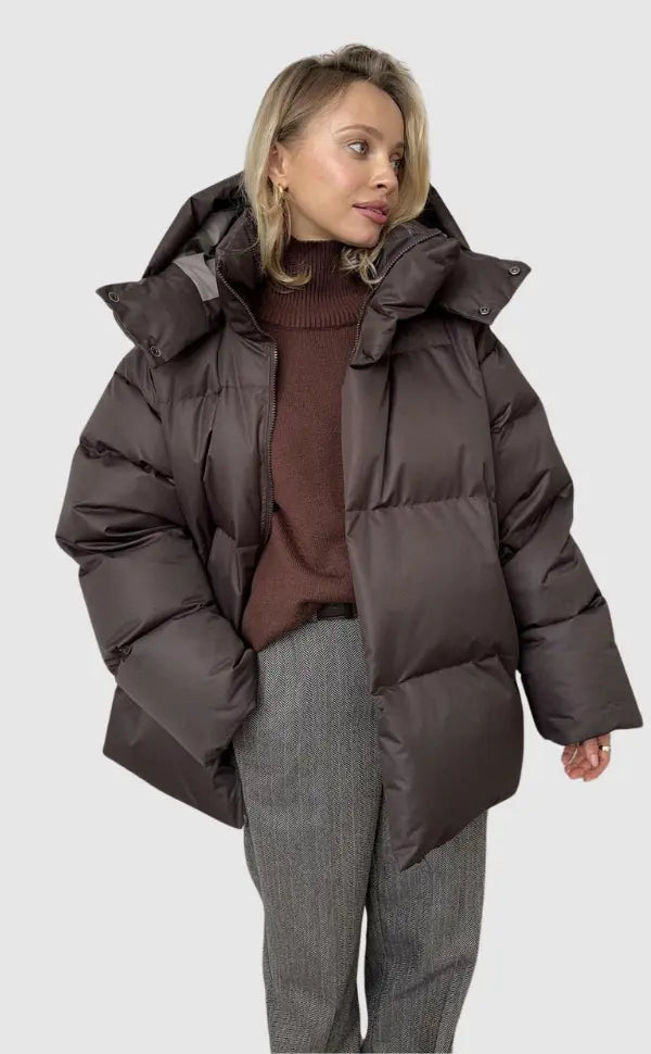 Caridad | Women's Puffer Jacket Modern Design Warmth