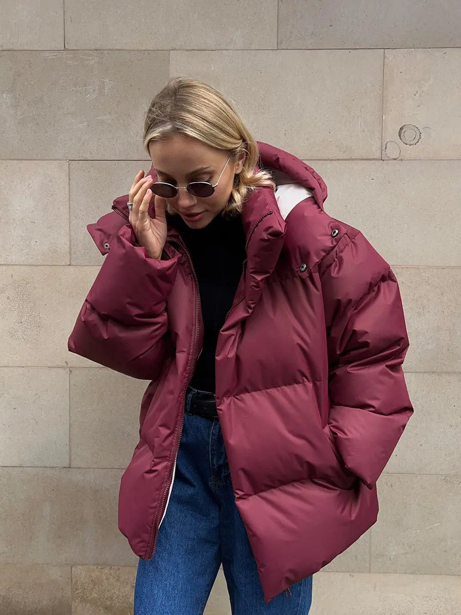 Caridad | Women's Puffer Jacket Modern Design Warmth