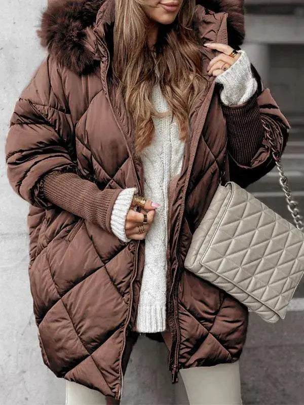 Carolina | Women's Puffer Jacket Warm Lightweight Modern Style