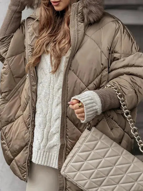 Carolina | Women's Puffer Jacket Warm Lightweight Modern Style