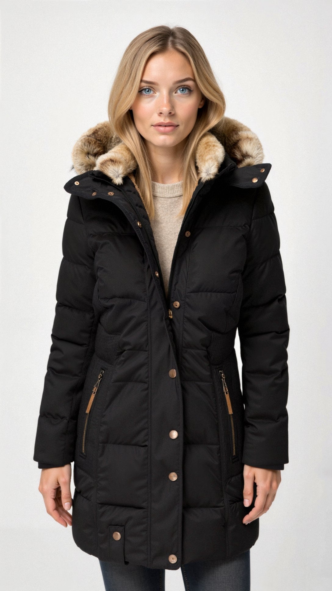 Beatriz | Women's Hooded Puffer Jacket Warm