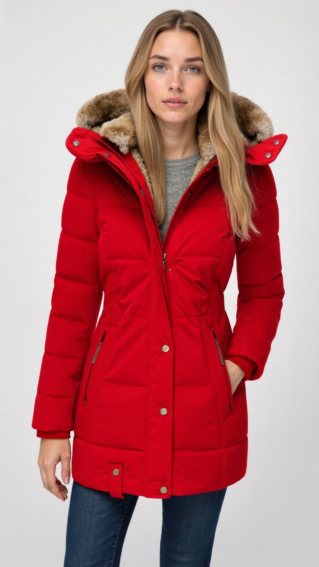 Beatriz | Women's Hooded Puffer Jacket Warm