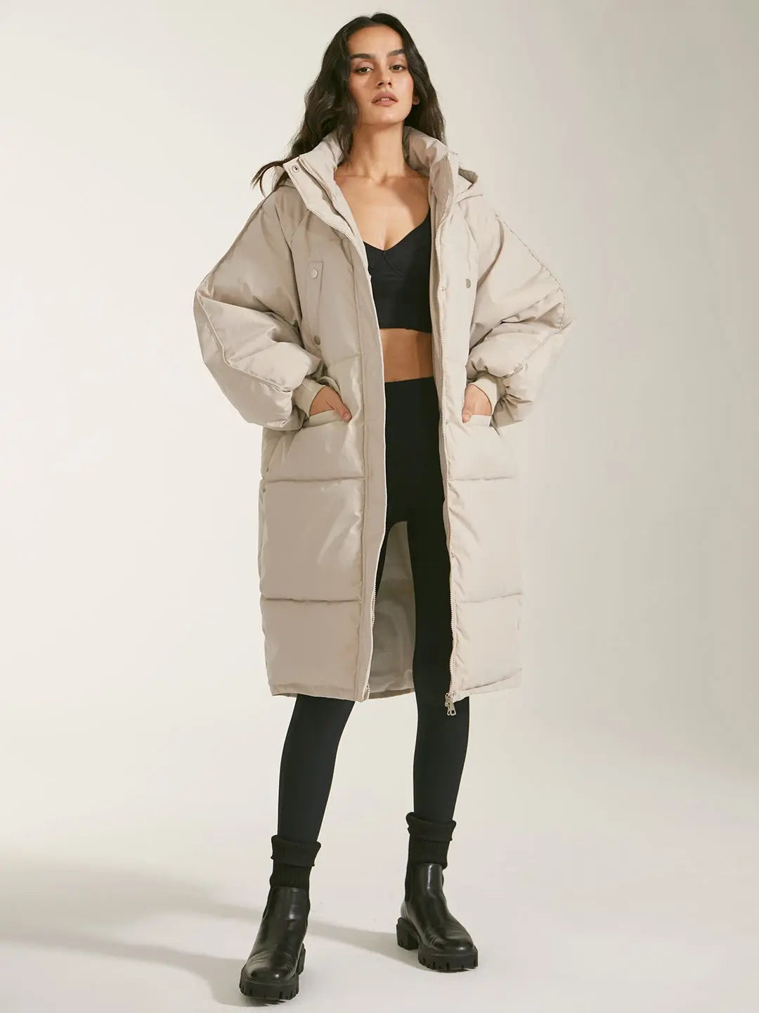 Celia | Women's Puffer Parka with Hood Urban Style