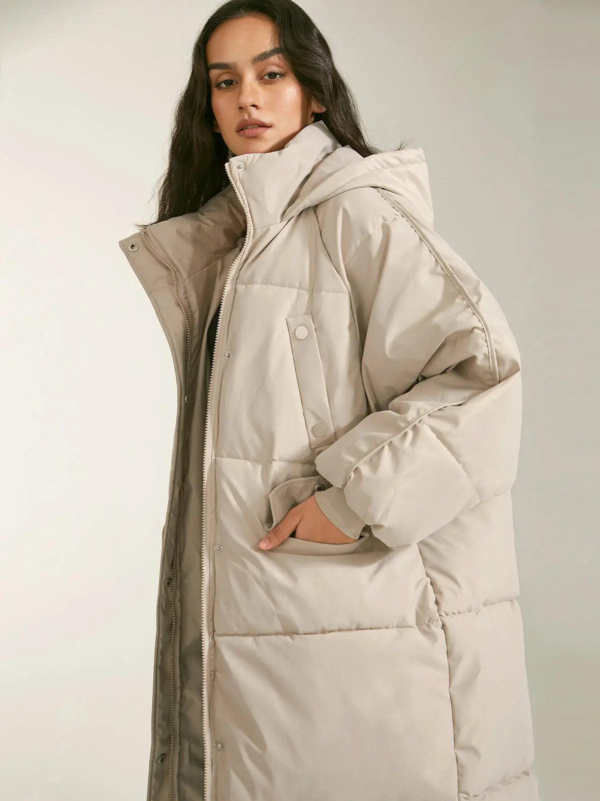 Celia | Women's Puffer Parka with Hood Urban Style