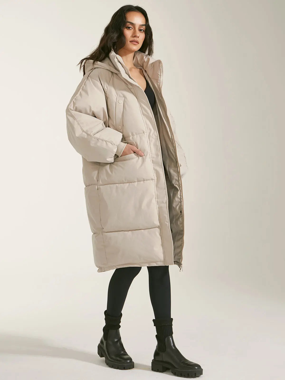 Celia | Women's Puffer Parka with Hood Urban Style