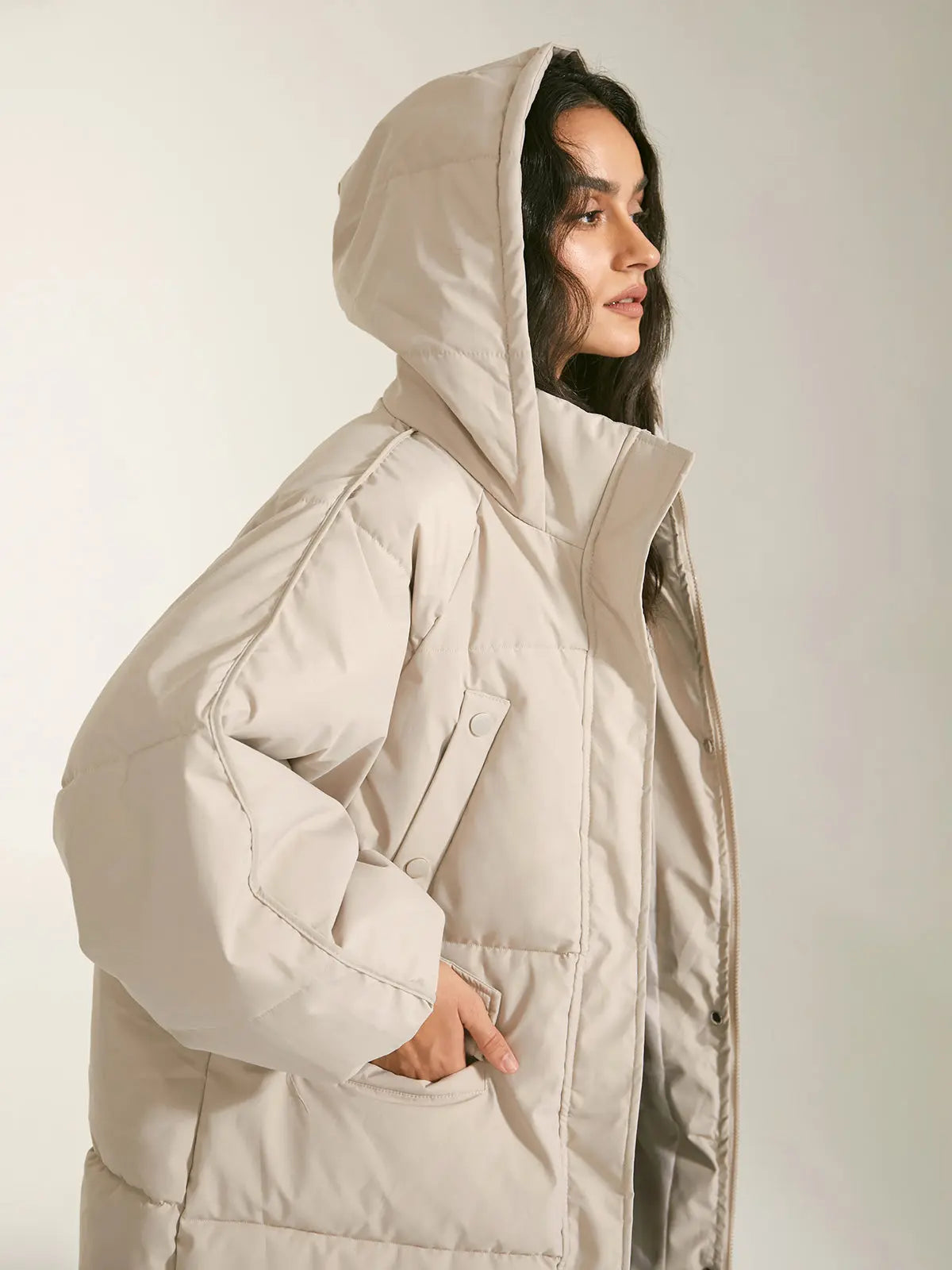 Celia | Women's Puffer Parka with Hood Urban Style