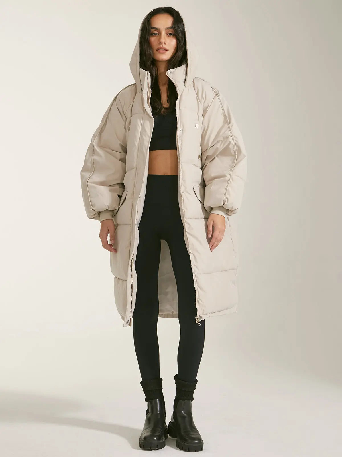 Celia | Women's Puffer Parka with Hood Urban Style