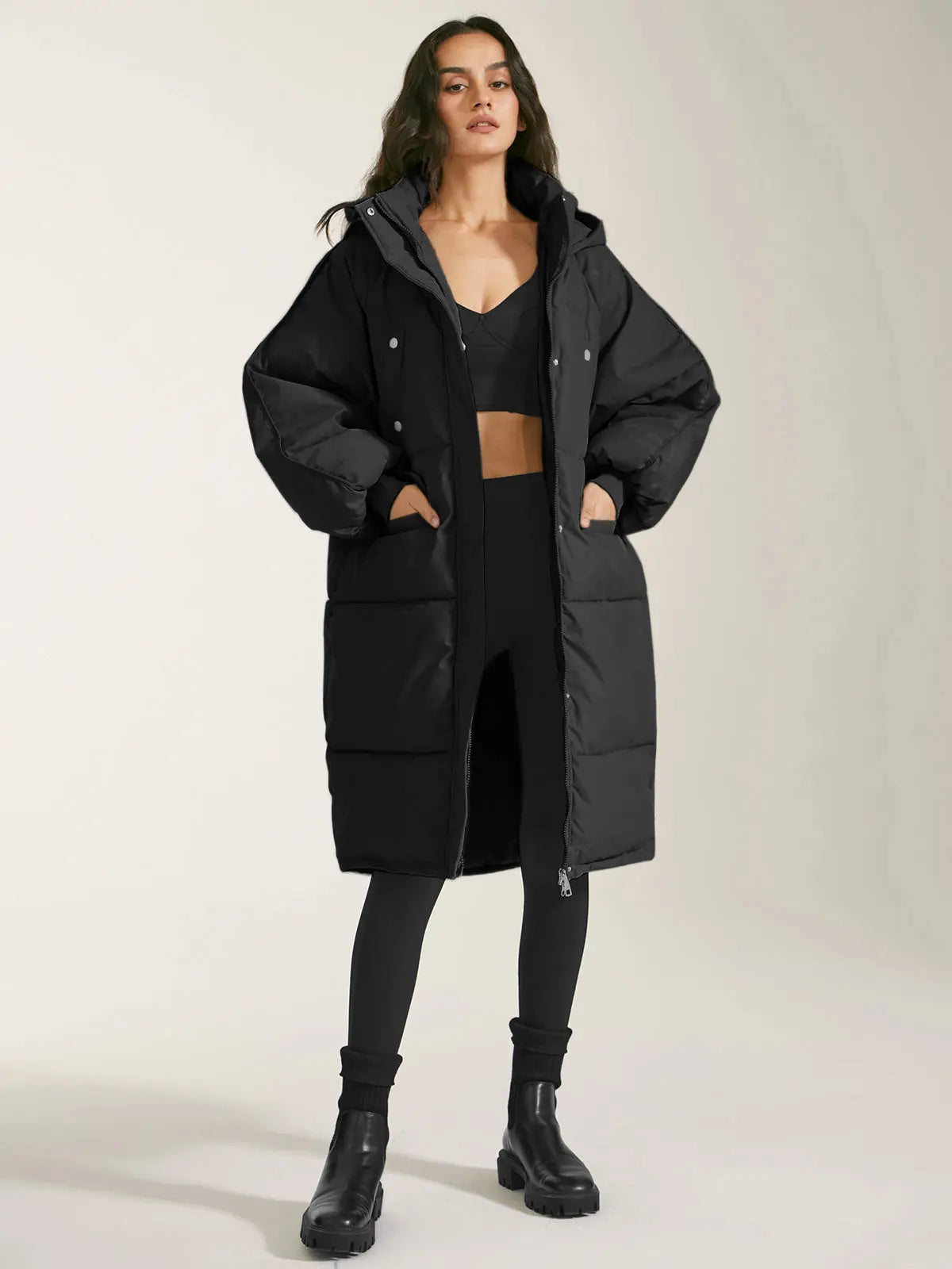 Celia | Women's Puffer Parka with Hood Urban Style
