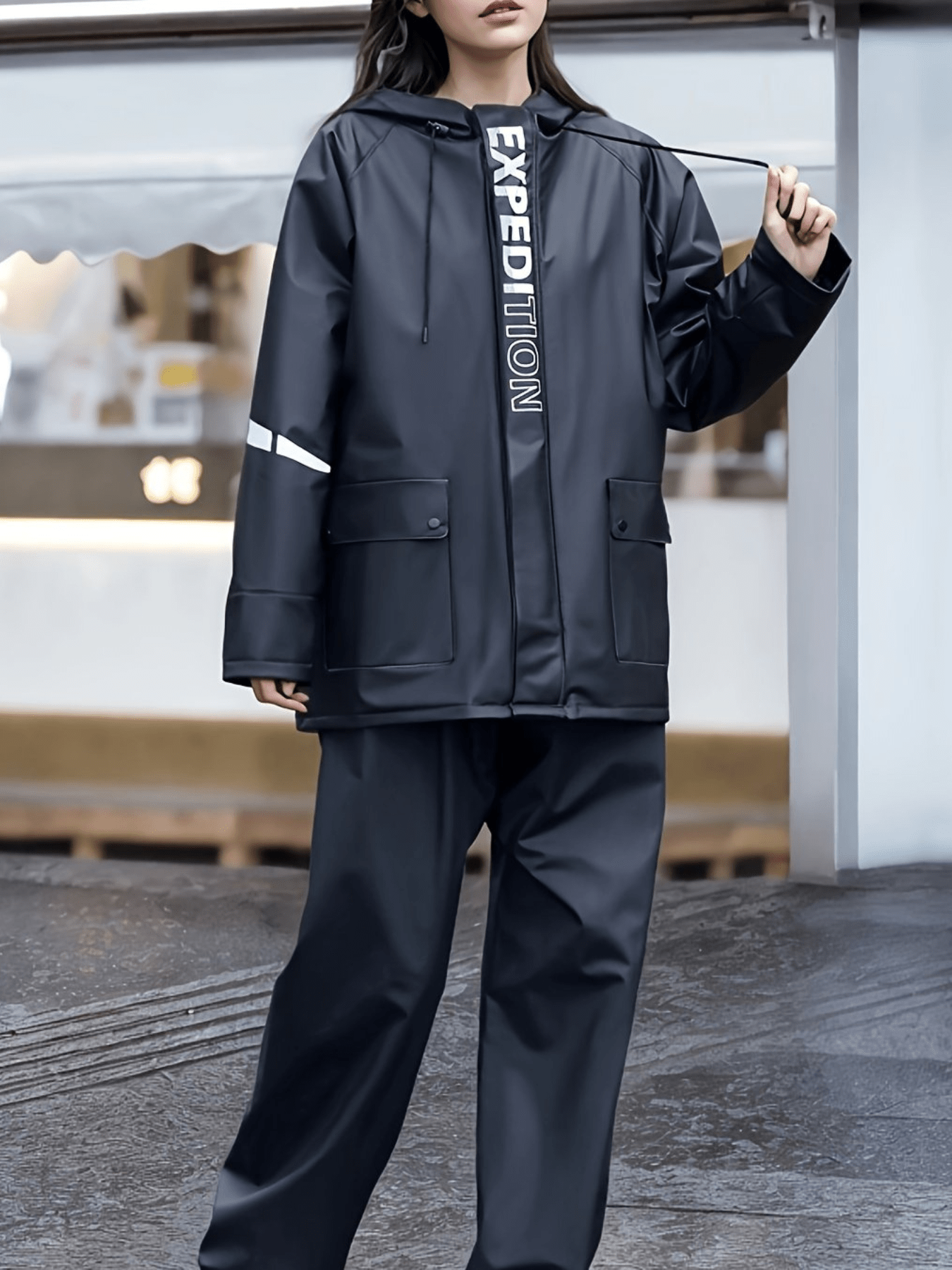 Dolores | Women's Rain Suit Waterproof Hooded Stylish