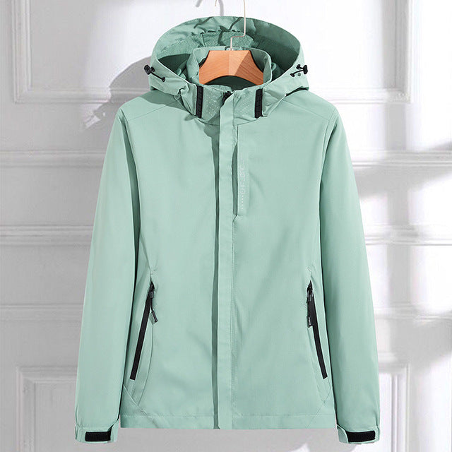 Elisa | Women's Rain Jacket Waterproof Breathable Elegant with Hood