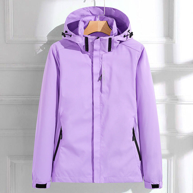 Elisa | Women's Rain Jacket Waterproof Breathable Elegant with Hood