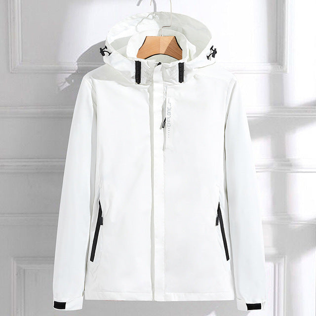 Elisa | Women's Rain Jacket Waterproof Breathable Elegant with Hood